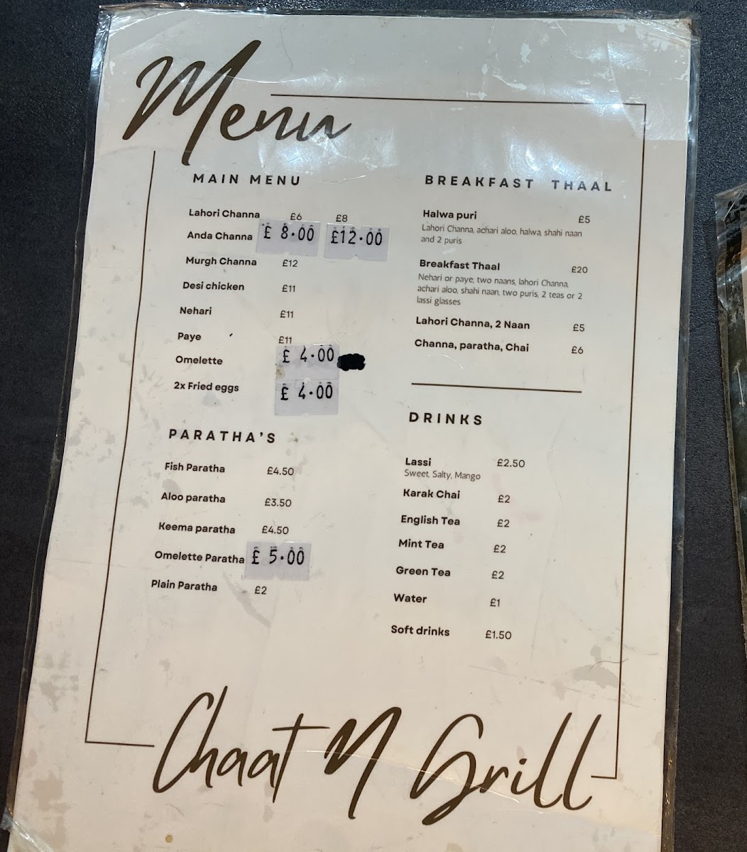 CHAAT N Grill Menu - Image 3